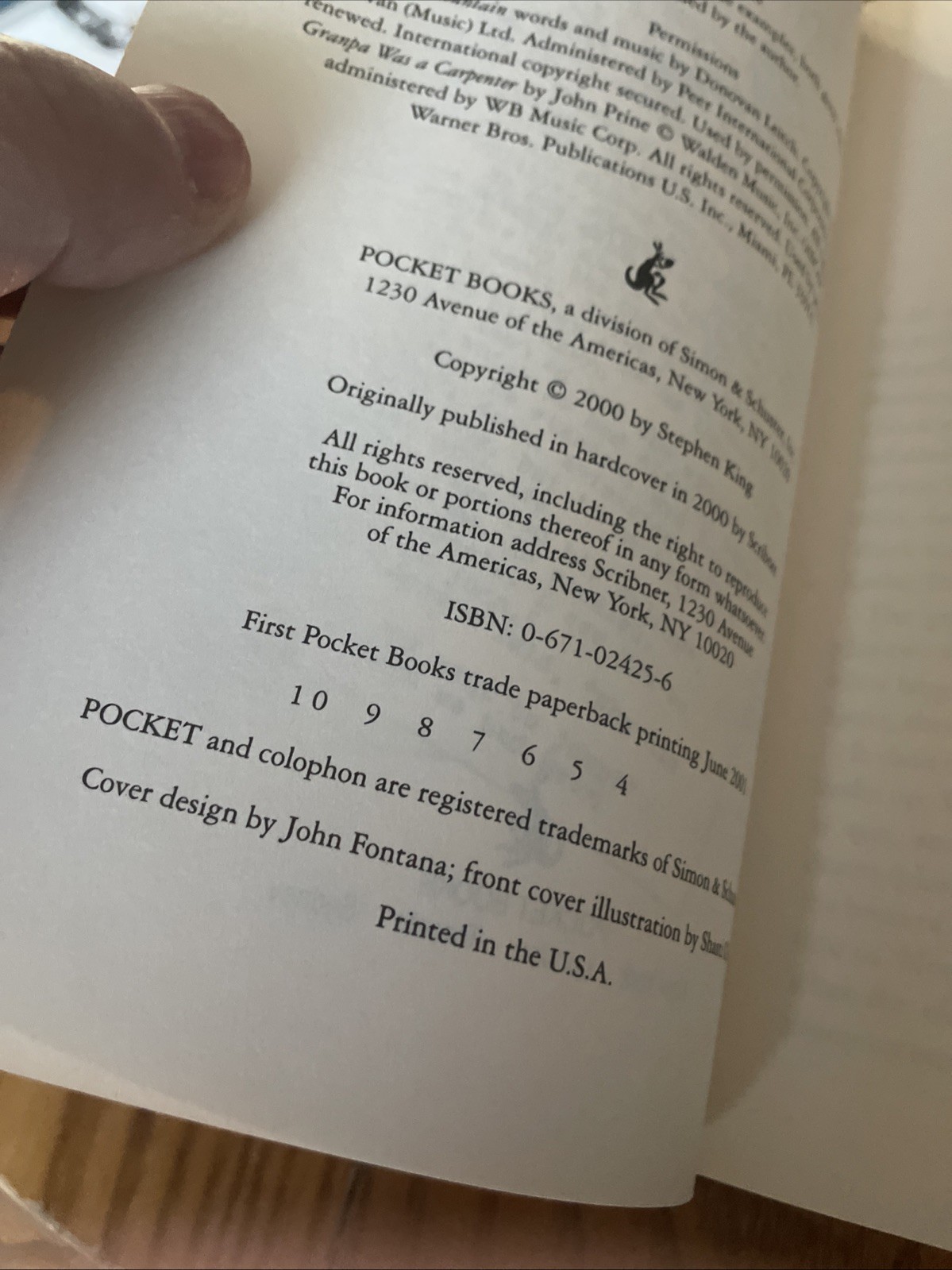Stephen King On Writing: A Memoir of the Craft Trade Paperback