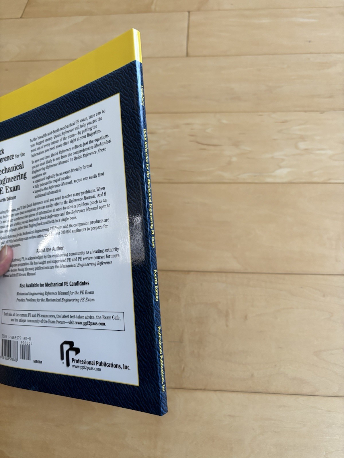 Quick Reference for the Mechanical Engineering PE Exam – 4th Edition