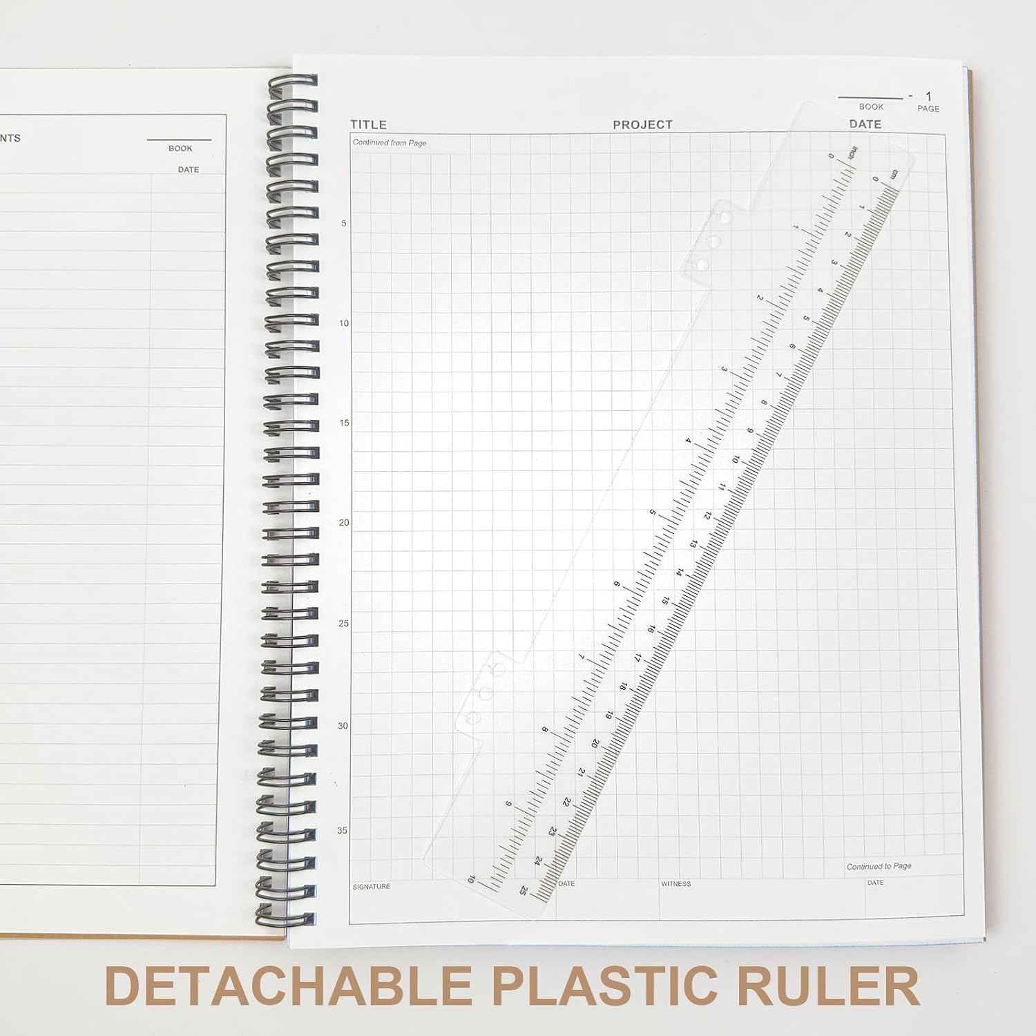 Carbonless Lab Notebook (Scientific Grid Format), 8.5 » X 11 », 50 Sets of Pages