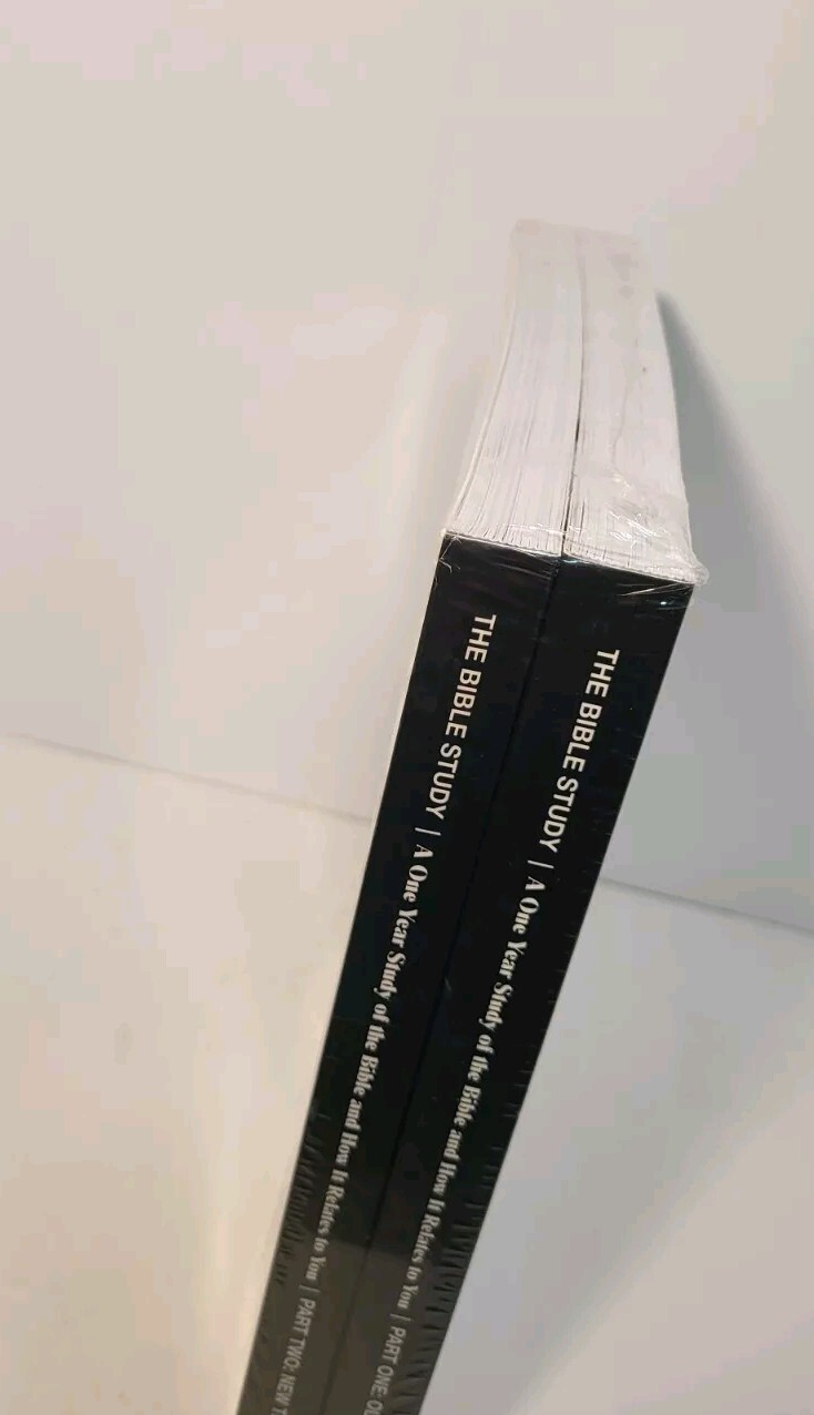 THE BIBLE STUDY Books Parts One & Two New & Old Testament by Zach Windahl NEW