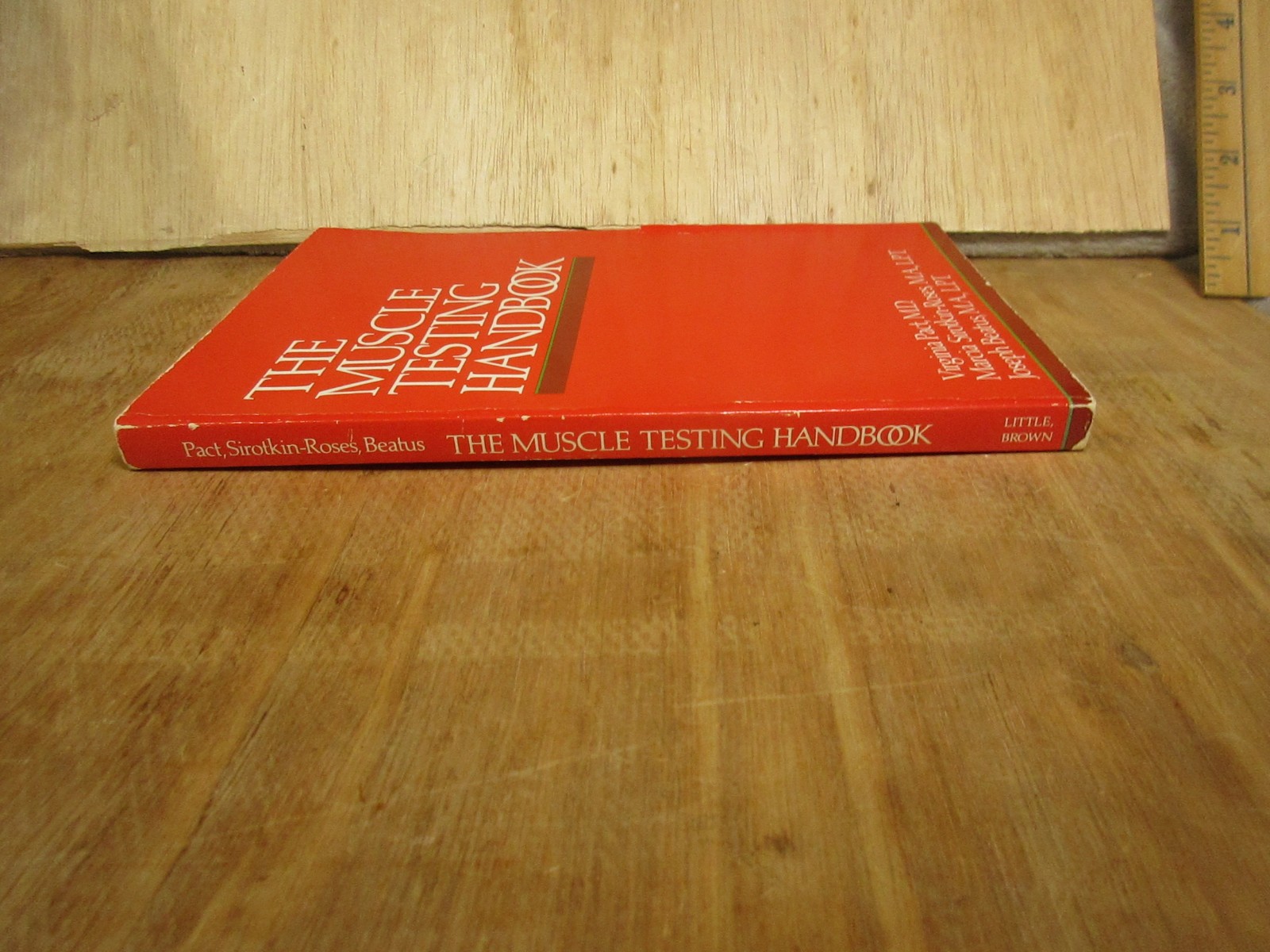 The Muscle Testing Handbook 1984 Occupational Therapy 194 Pages
