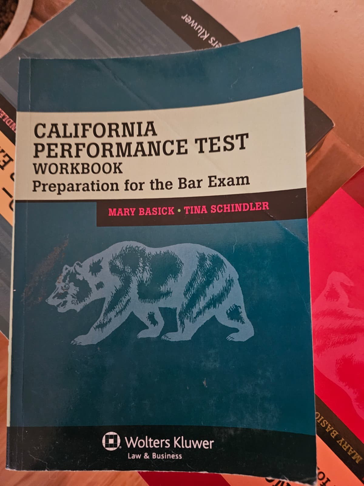 Bar Review Ser.: California Performance Test Workbook : Preparation for the Bar