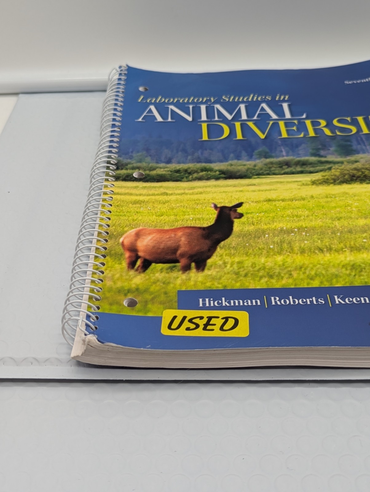 Laboratory Studies for Animal Diversity by Cleveland Hickman Seventh Edition