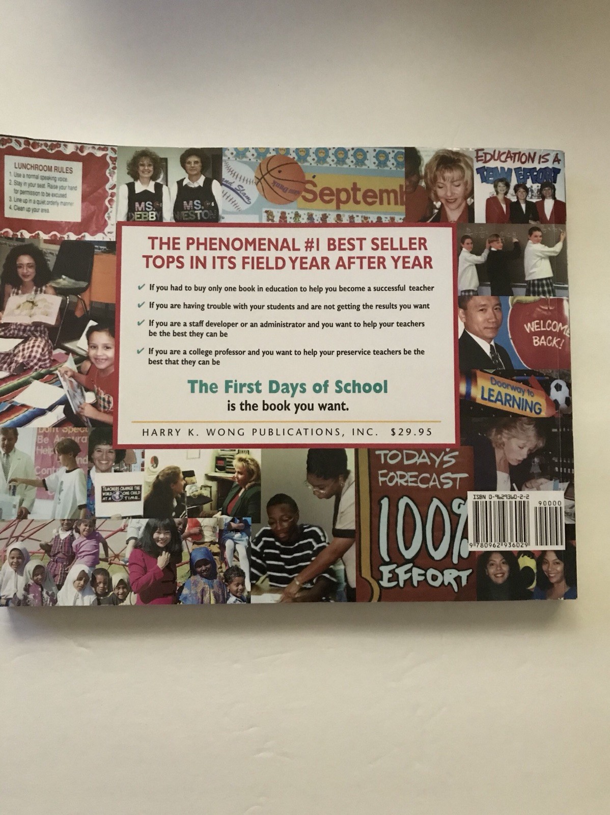 The First Days of School : How to Be an Effective Teacher by Rosemary T. Wong…