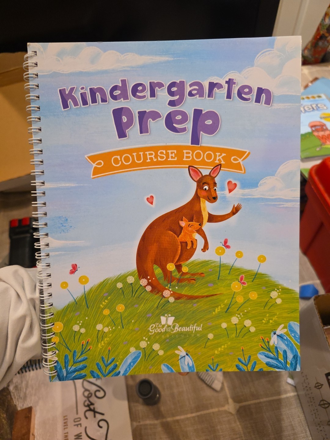 Kindergarten Prep Course Book, Jenny Phillips (2022, The Good & the Beautiful)