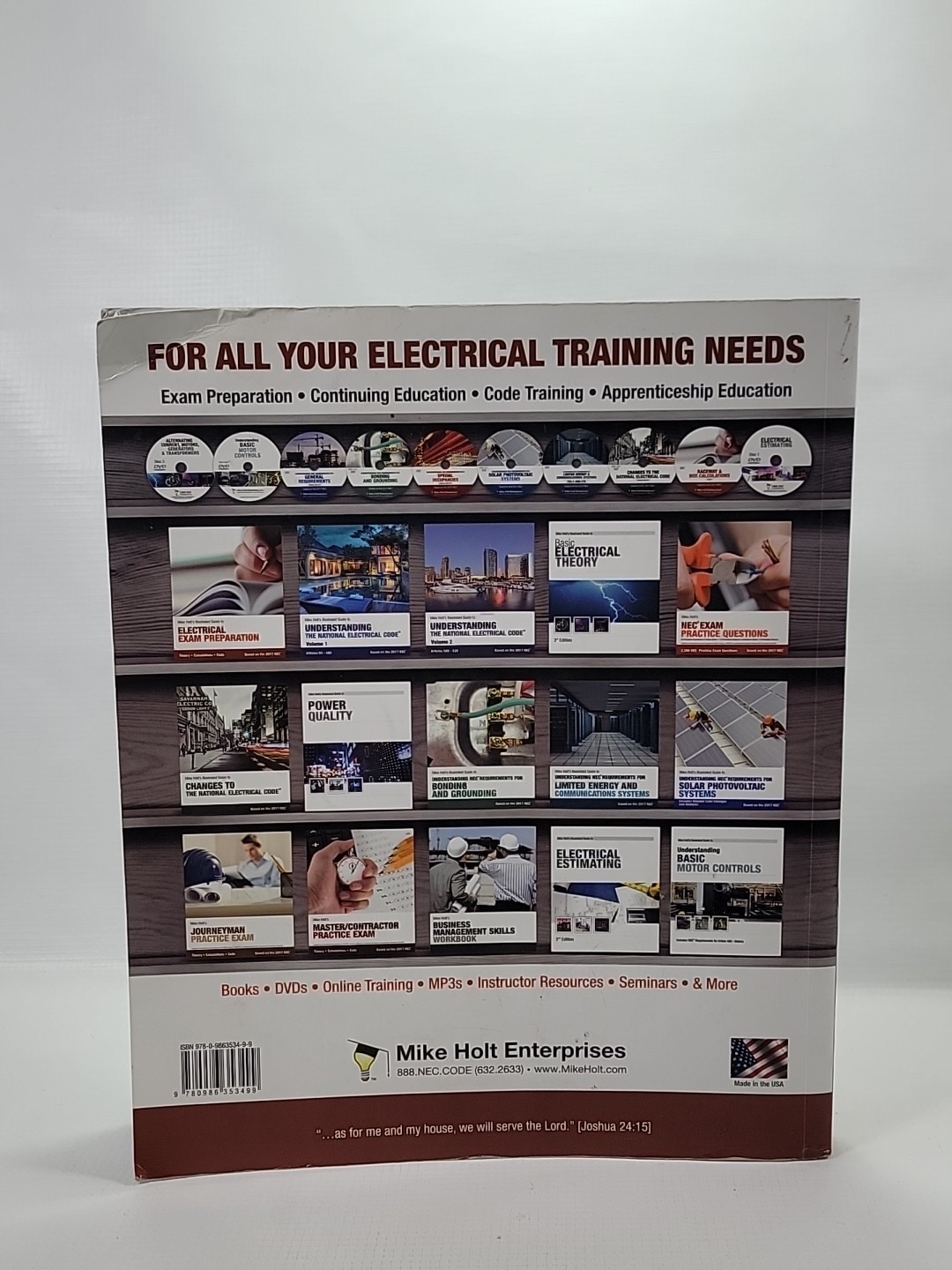 Mike Holt&rsquo;s Electrical Exam Preparation textbook, Based on the 2017 NEC