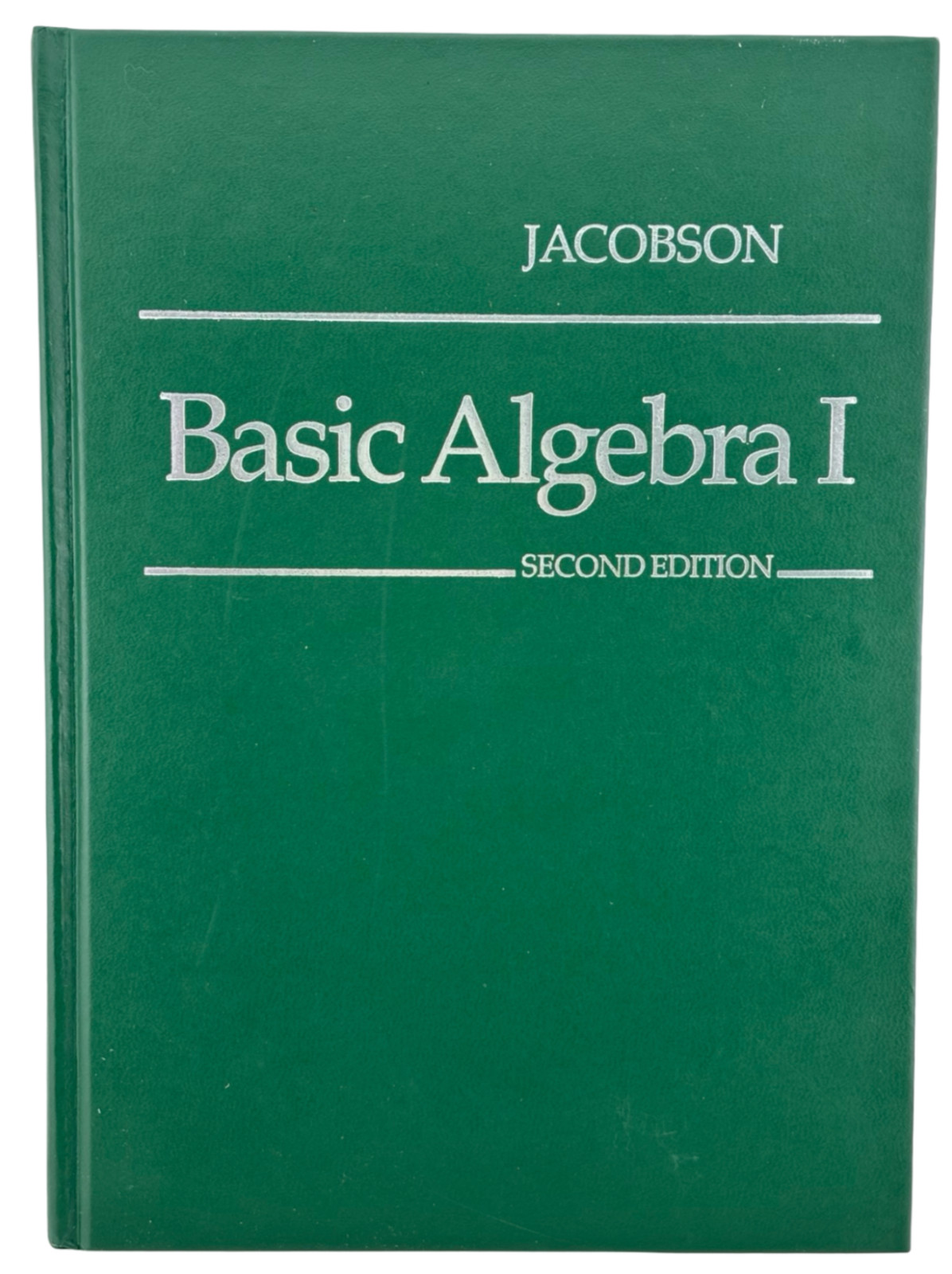 Basic Algebra & Basic Algebra II Hardcover Books By Nathan Jacobson Very Good