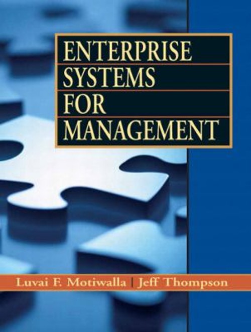 Enterprise Systems for Management Paperback Luvai F., Thompson, J