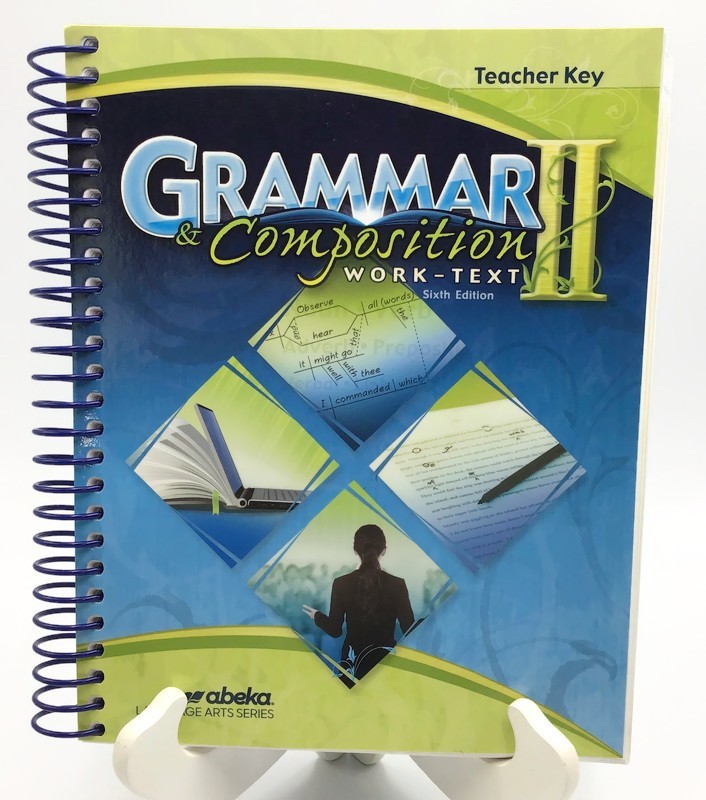 Abeka Grammar Composition II Teacher Key 6th Edition Language Arts Homeschool