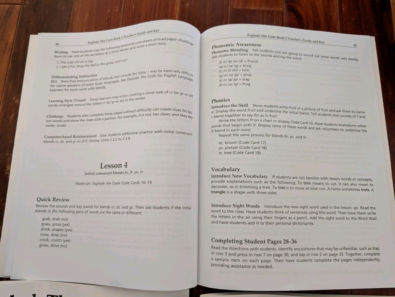 Explode the Code Teacher&rsquo;s Guides For Books 1-6 And Student Books 2, 3, 4, 5, &6