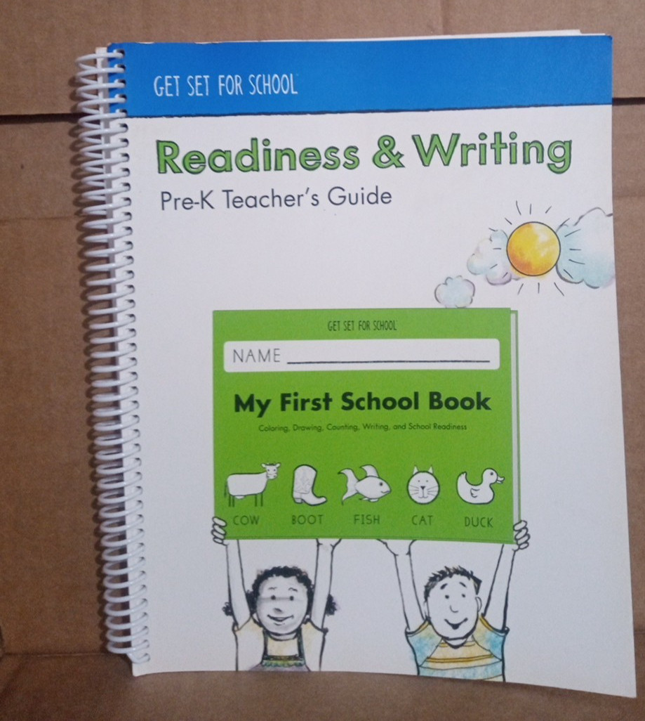Get Set for School- Readiness & Writing Pre-K Teacher&rsquo;s Guide—Spiral Paperback