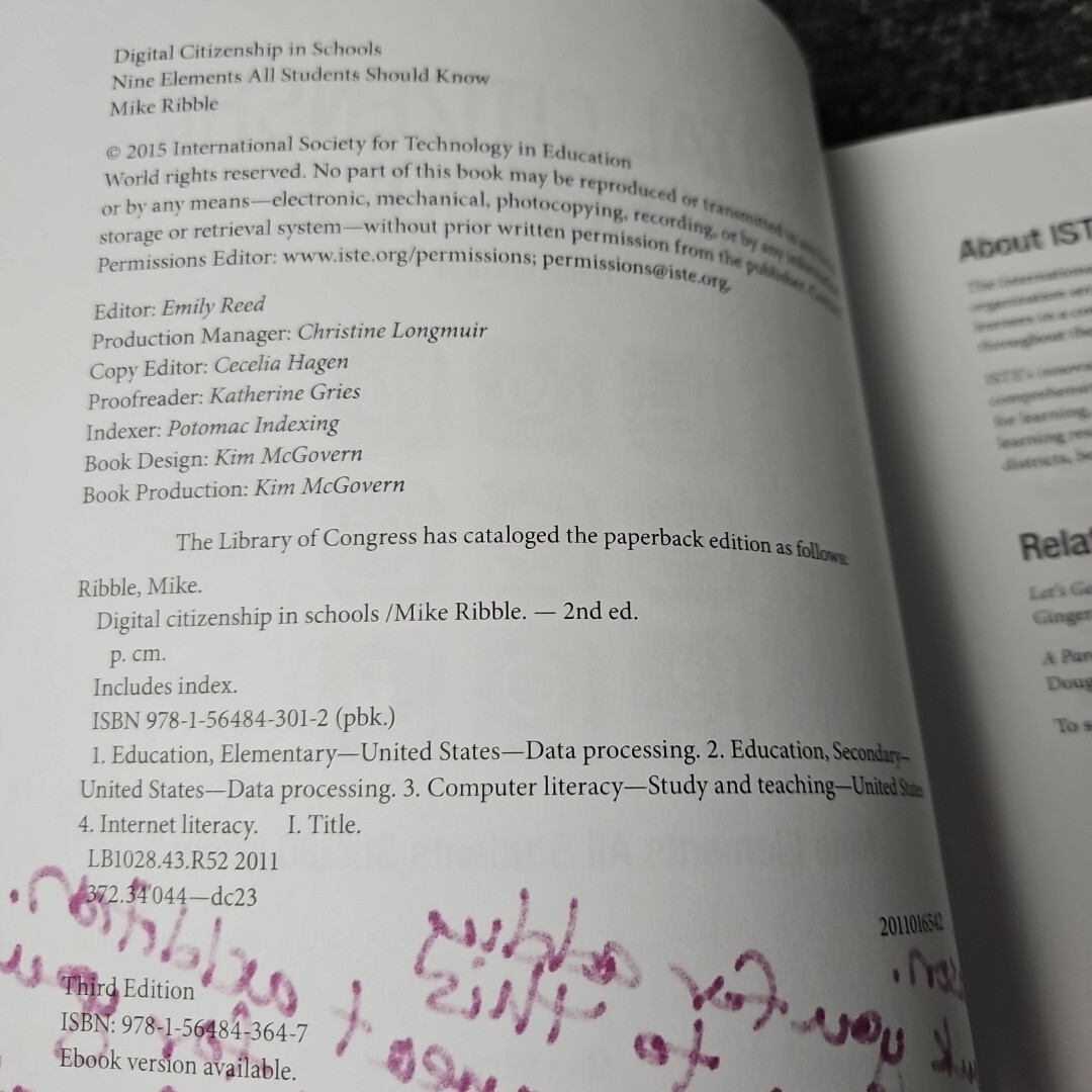 SIGNED Digital Citizenship in Schools, Third Edition – Paperback
