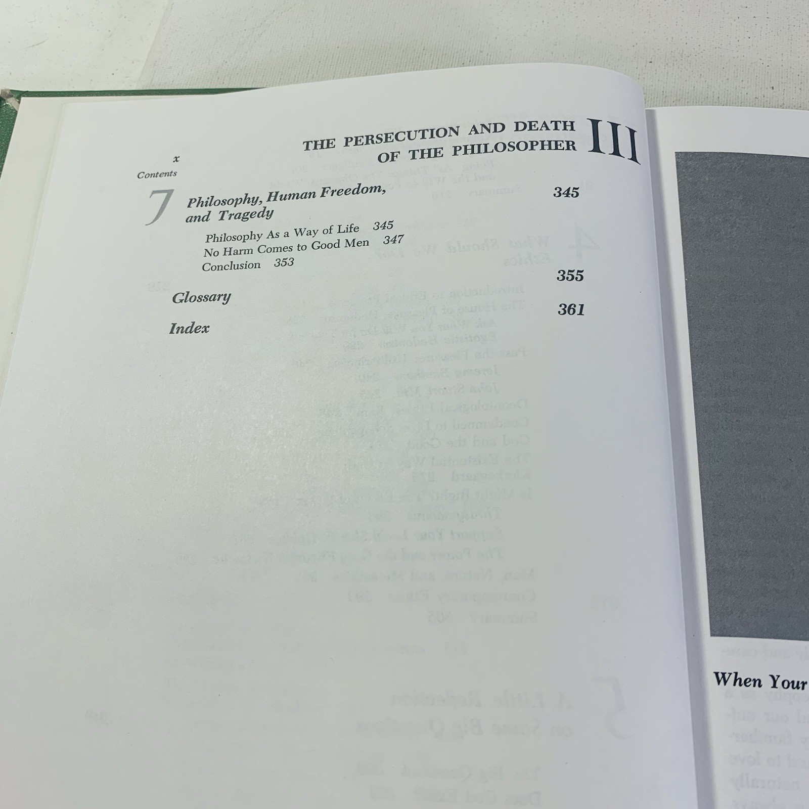 DOING PHILOSOPHY By Thomas Ellis Katen – Hardcover Vintage 70s College Textbook