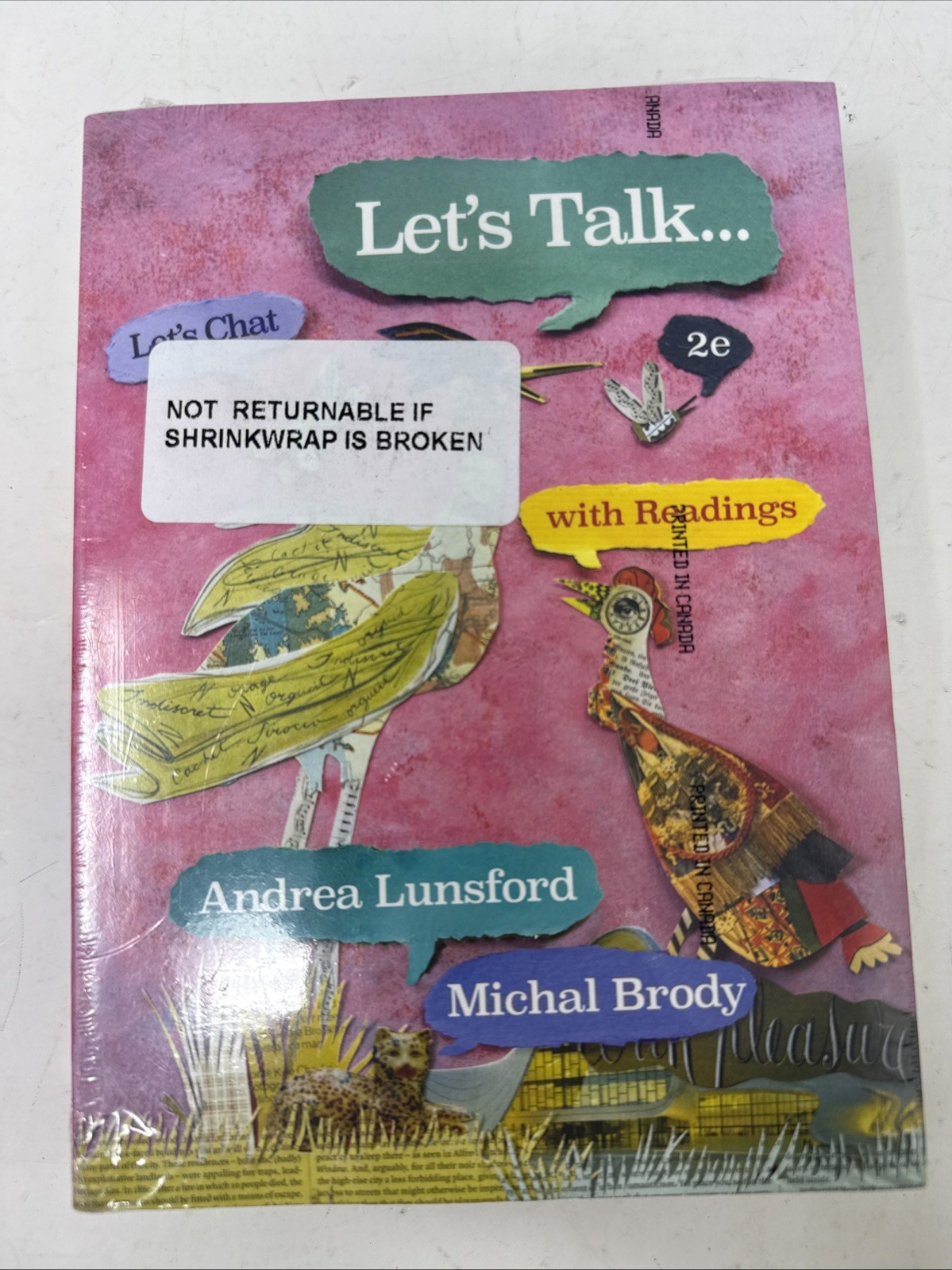 Let&rsquo;s Talk… with Readings 2nd Edition by Andrea Lunsford Paperback English
